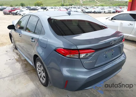 2020 Toyota Corolla Le from USA, damaged, VIN JTDEPRAE6LJ048682